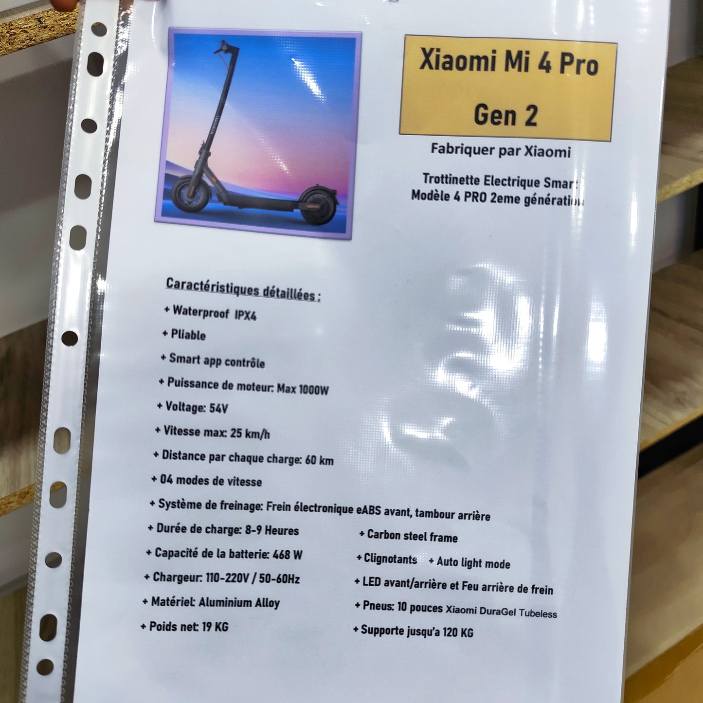 Xiaomi Pro 4 Gen 2 Trottinette Électrique 🛴