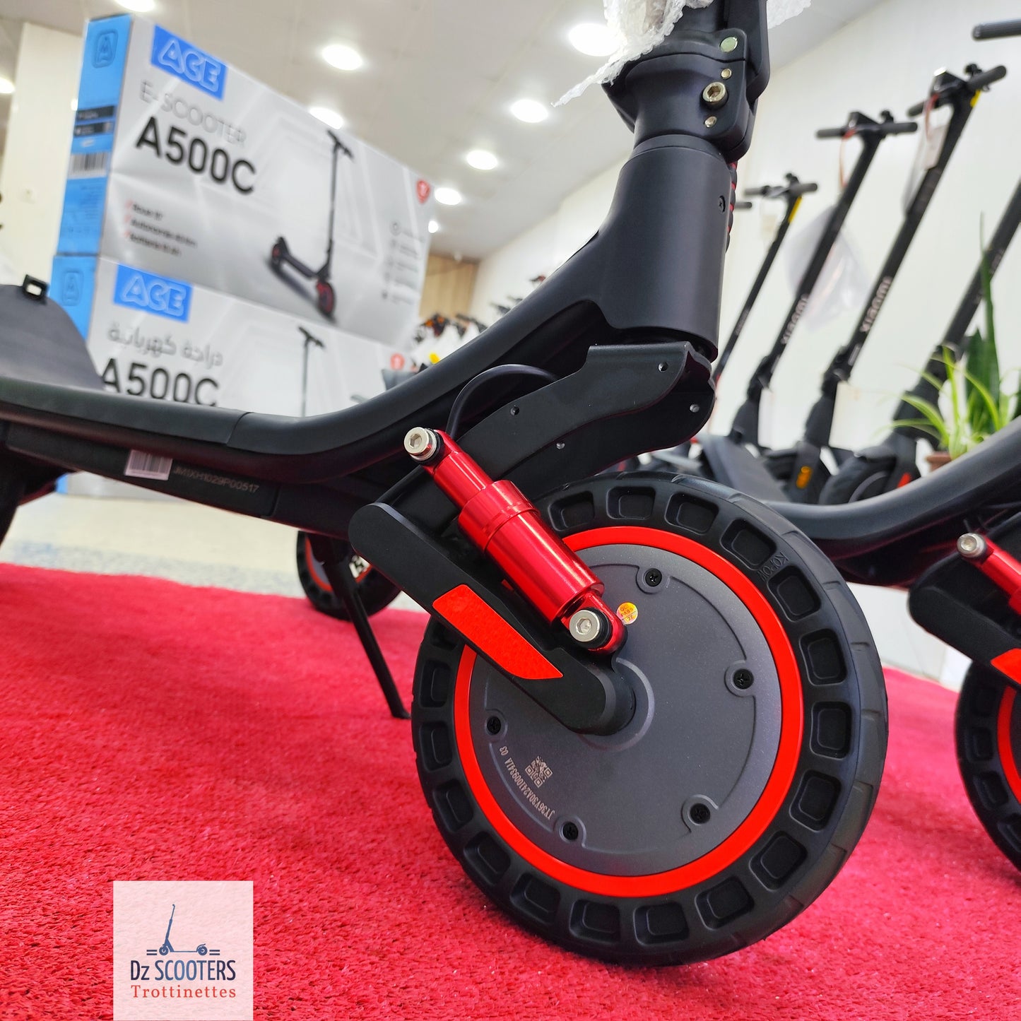 Trottinette Électrique Trotinet ACE A500C i Double Amortisseurs i Prix Choc!