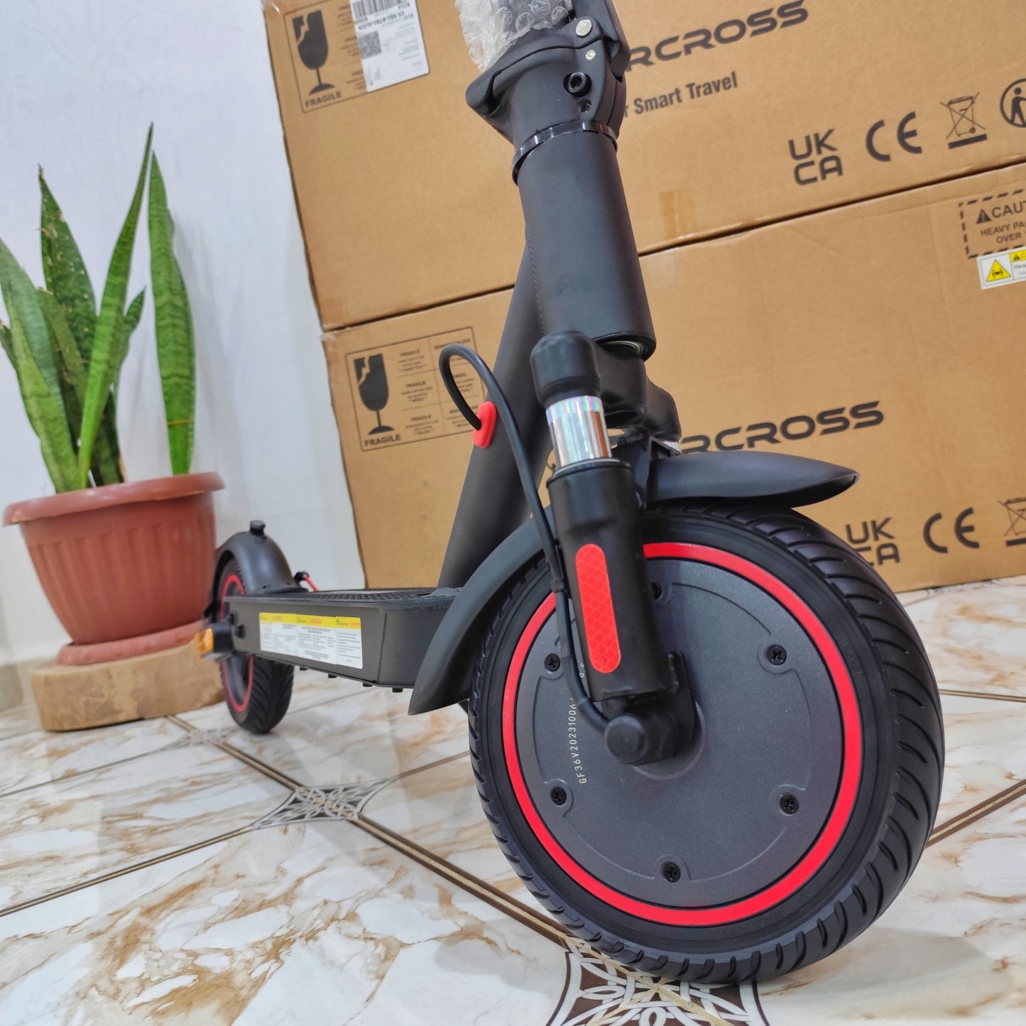 Trottinette Électrique 🛴 Evercross EV85F 🇩🇪