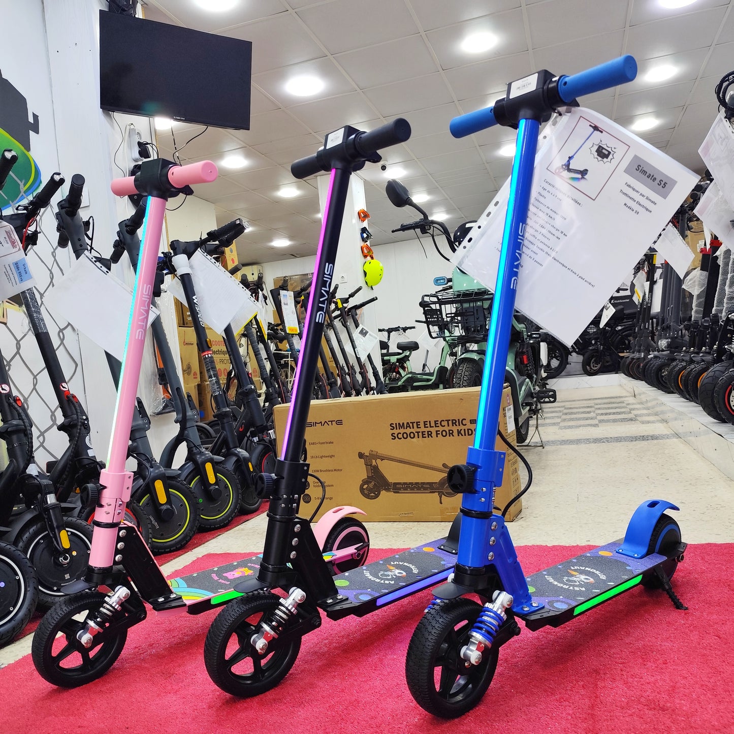 Trottinette Électrique Enfants Simate S5 | Sous Emballage i Germany