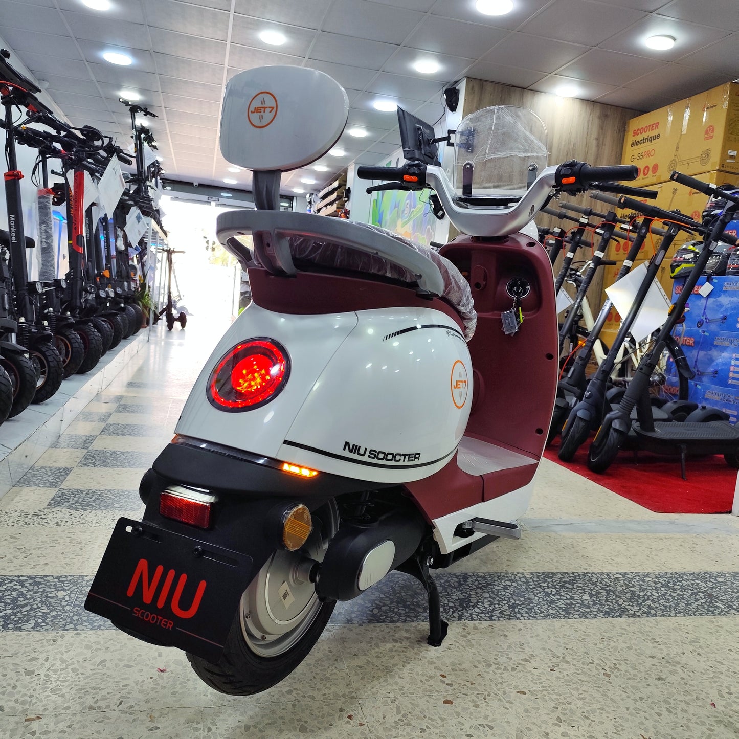 Moto Électrique NIU JET 7 i DESTOCKAGE!