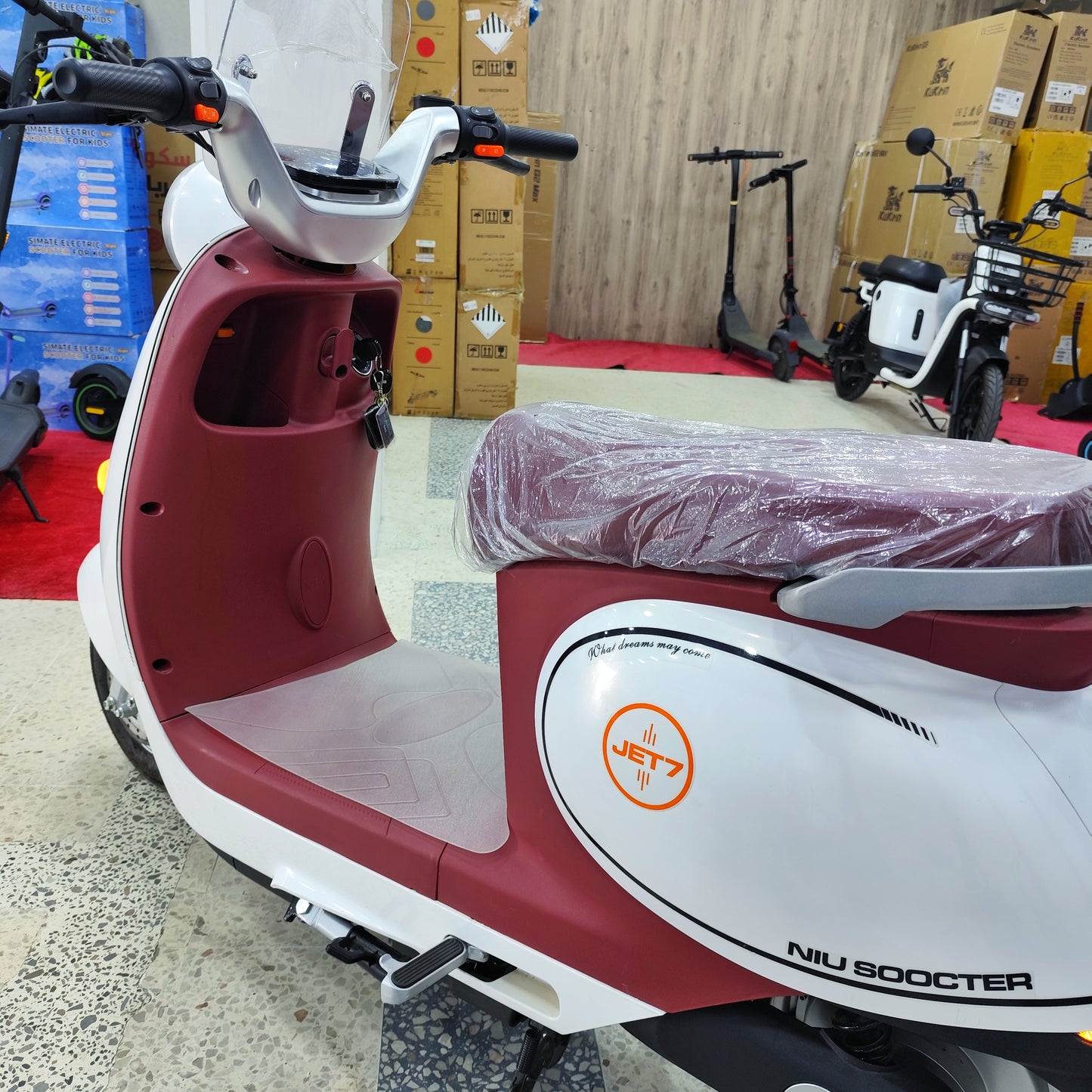 Moto Électrique NIU JET 7 i DESTOCKAGE!