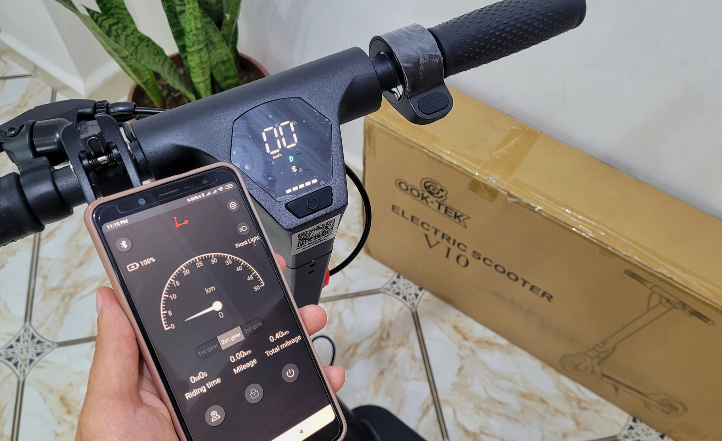 Trottinette Electrique OOKTEK V10 - Germany