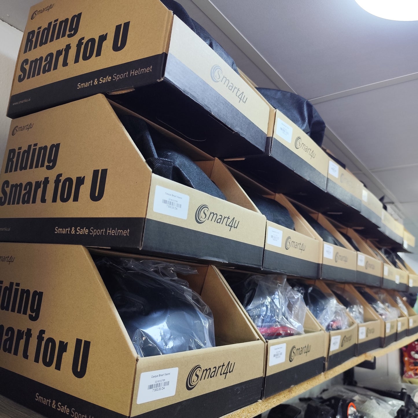 Casque Smart pour Moto - Trottinette - Velo Électrique 🛵