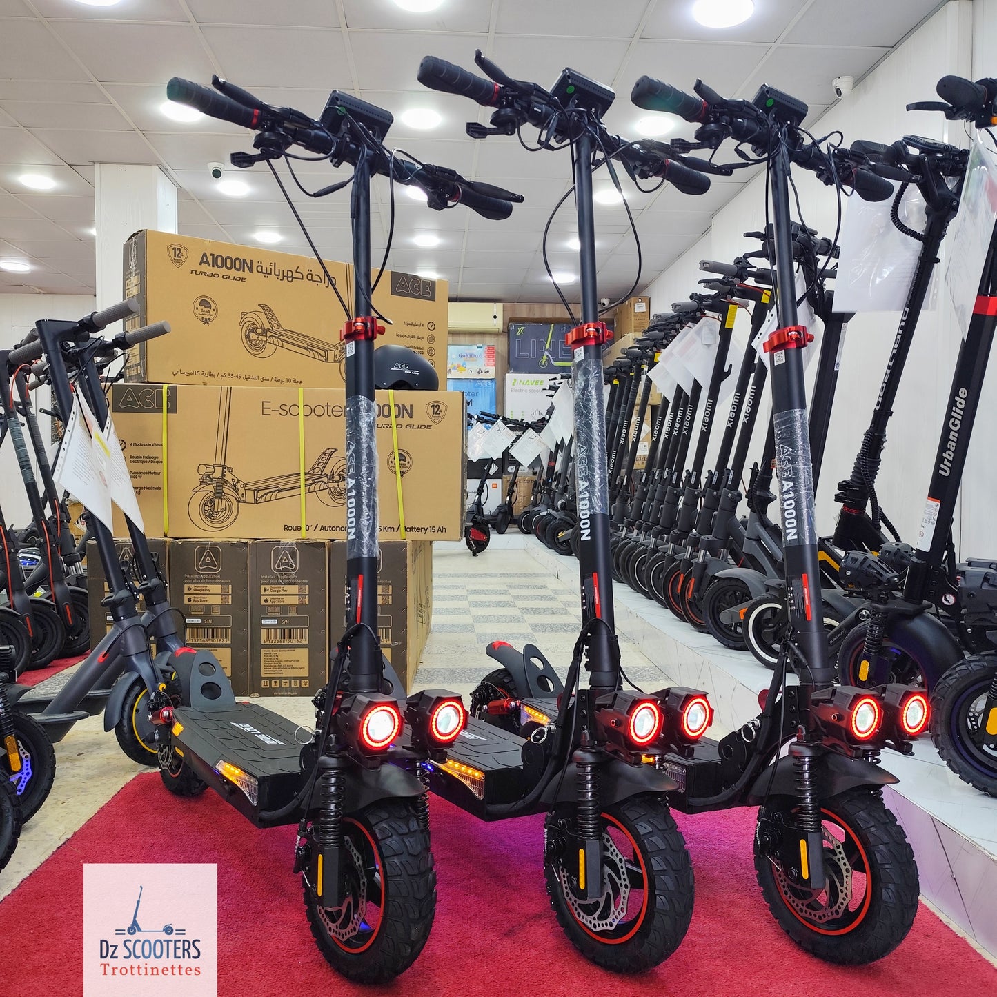 Trottinette Électrique Trotinette ACE A1000N 2026 i OFF-ROAD i PRIX CHOC!