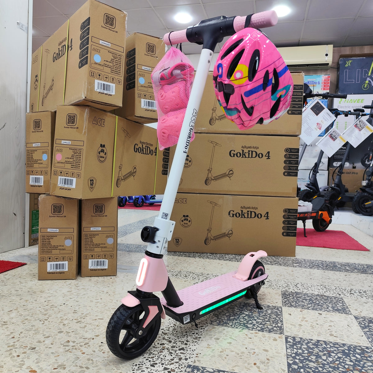 Trottinette Électrique Gokido 4 🛴 Pour Enfants 👦👧