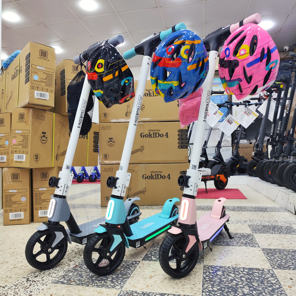 Trottinette Électrique Gokido 4 🛴 Pour Enfants 👦👧